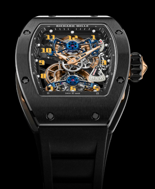 Review Richard Mille RM 17-02 Manual Winding Tourbillon Black Replica Watch